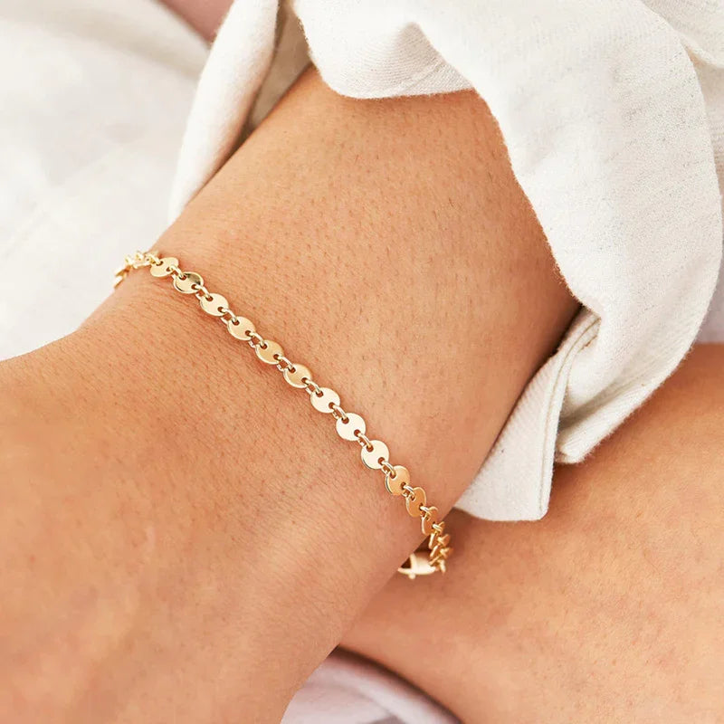 Etta Round Chain Bracelet