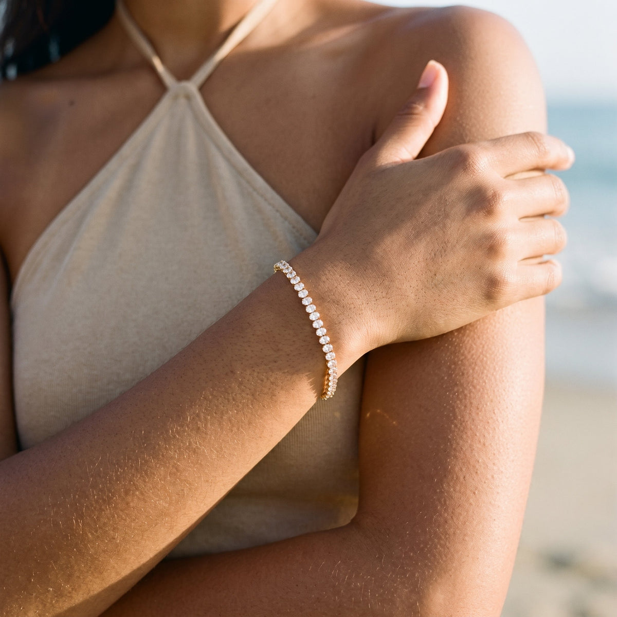 Livia Diamond Tennis Bracelet