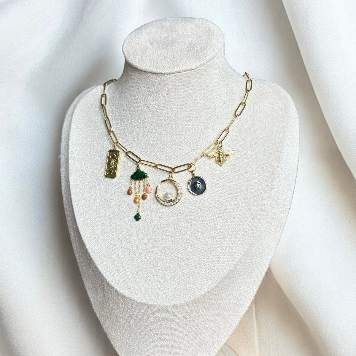Celestia Charm Necklace