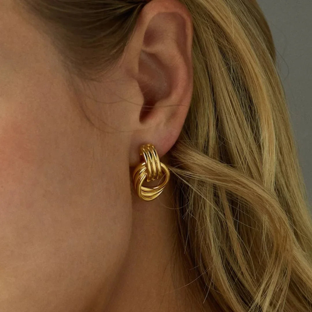 Noelle Layered Hoops