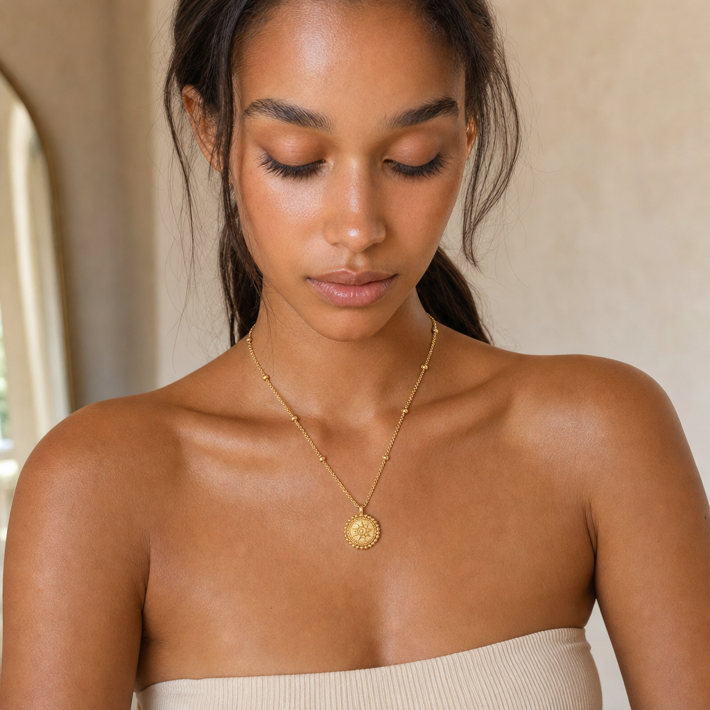 Seren Gold Pendant