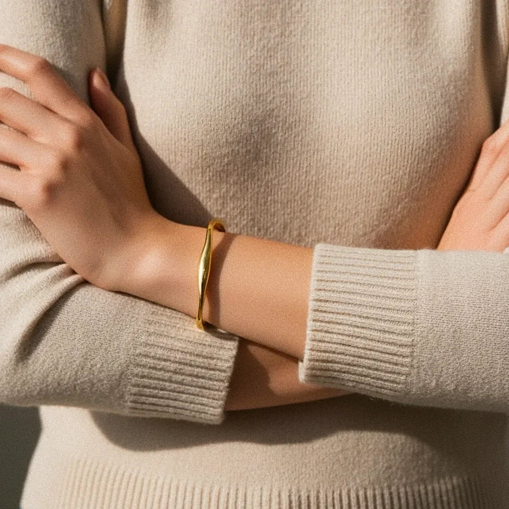 Marlowe Gold Bangle