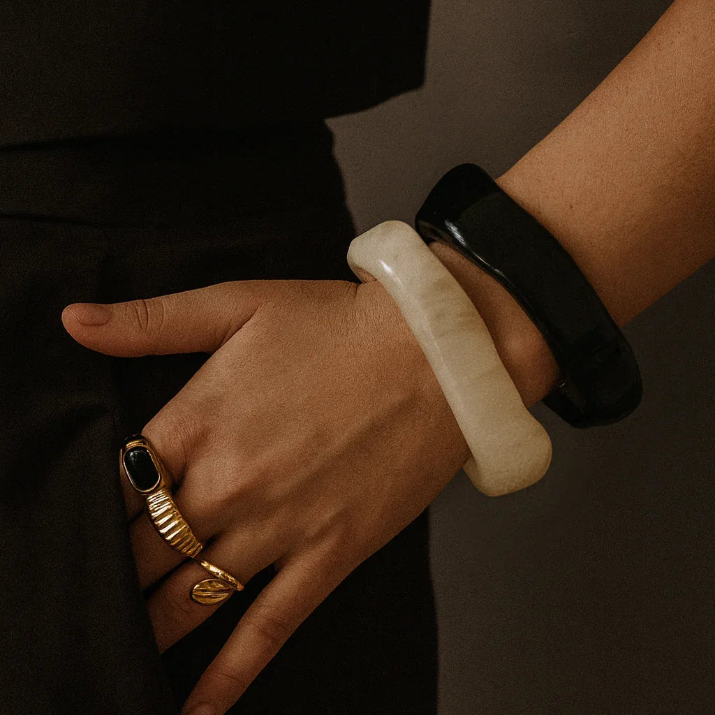 Cala Acrylic Bangle