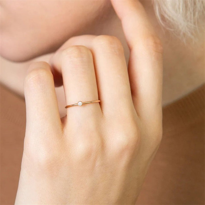 Dahlia Birthstone Ring