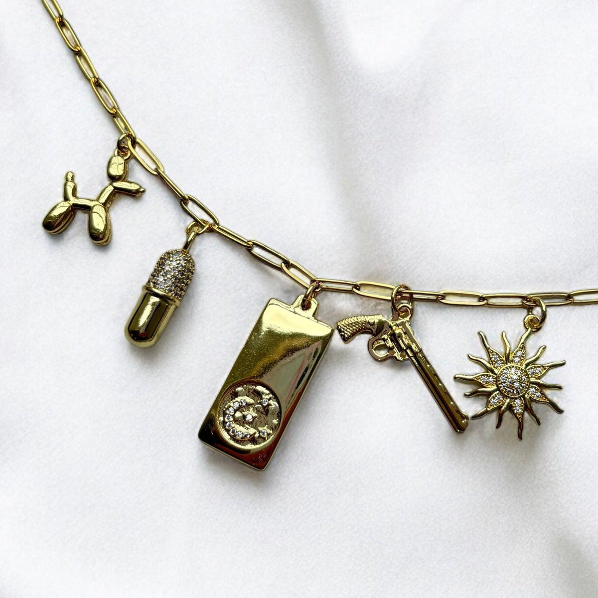 Brigitte Charm Necklace