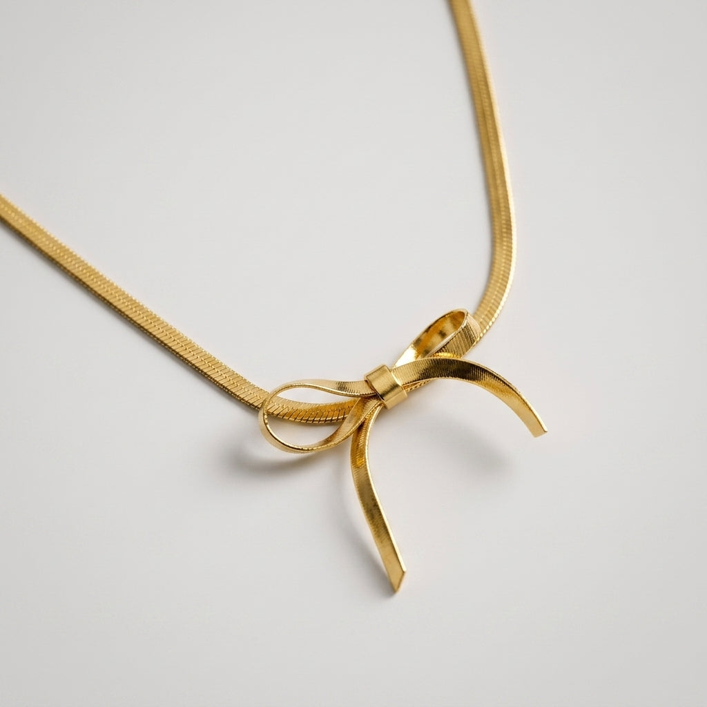 Margaux Bow Necklace