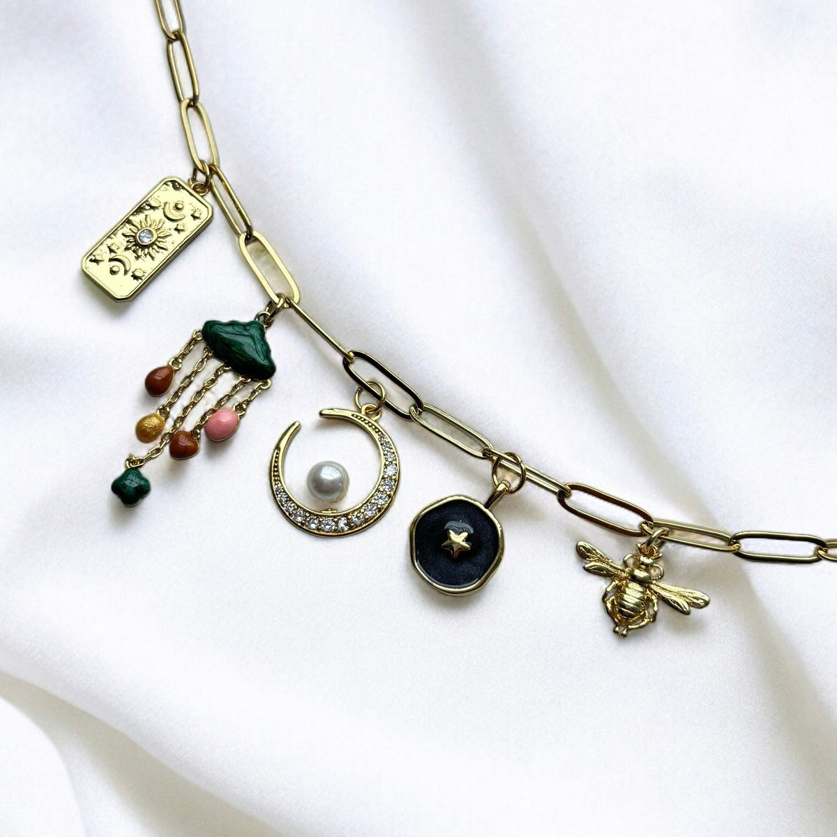 Celestia Charm Necklace