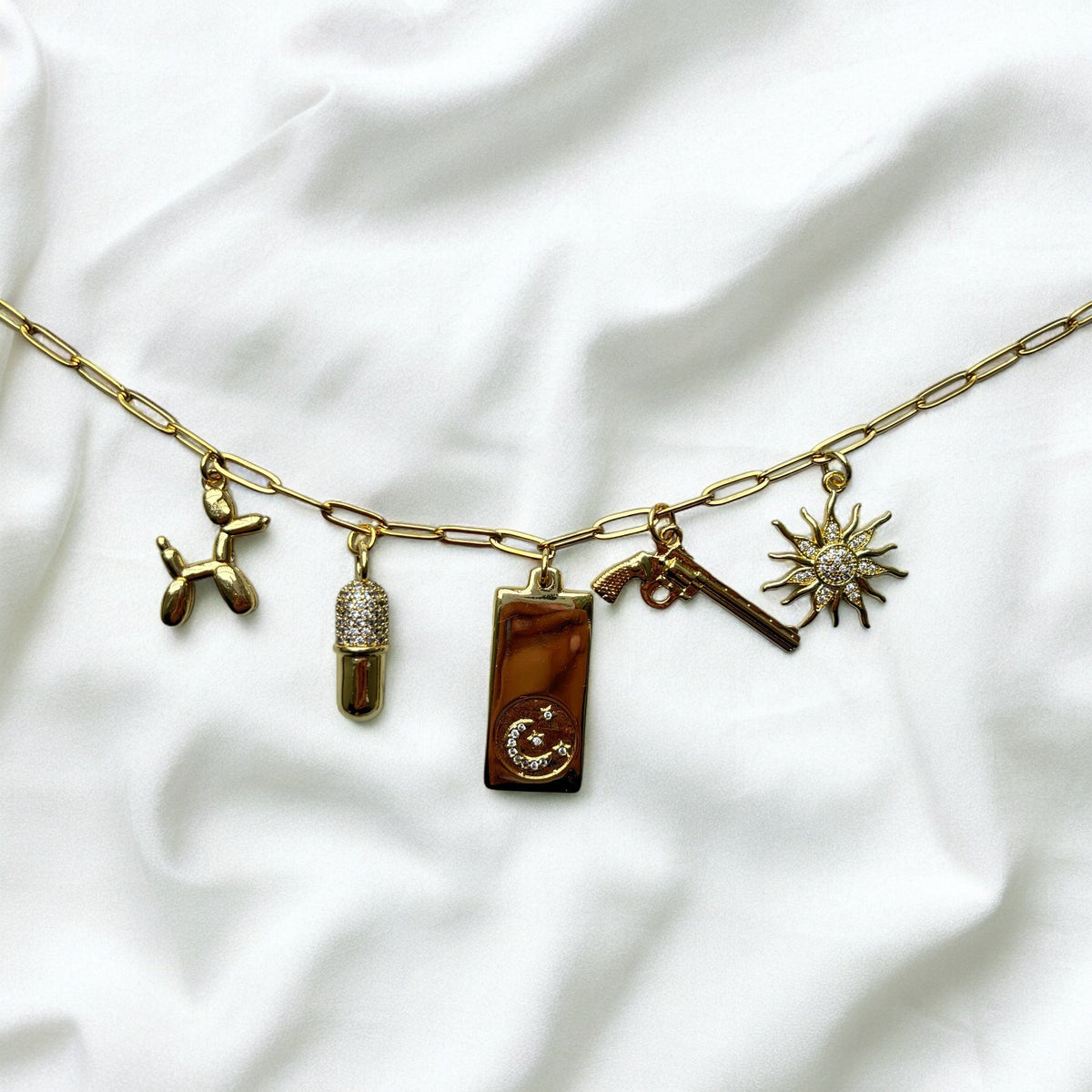 Brigitte Charm Necklace
