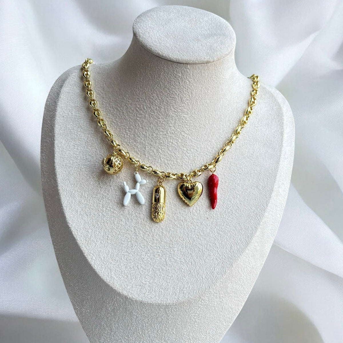Josephine Charm Necklace