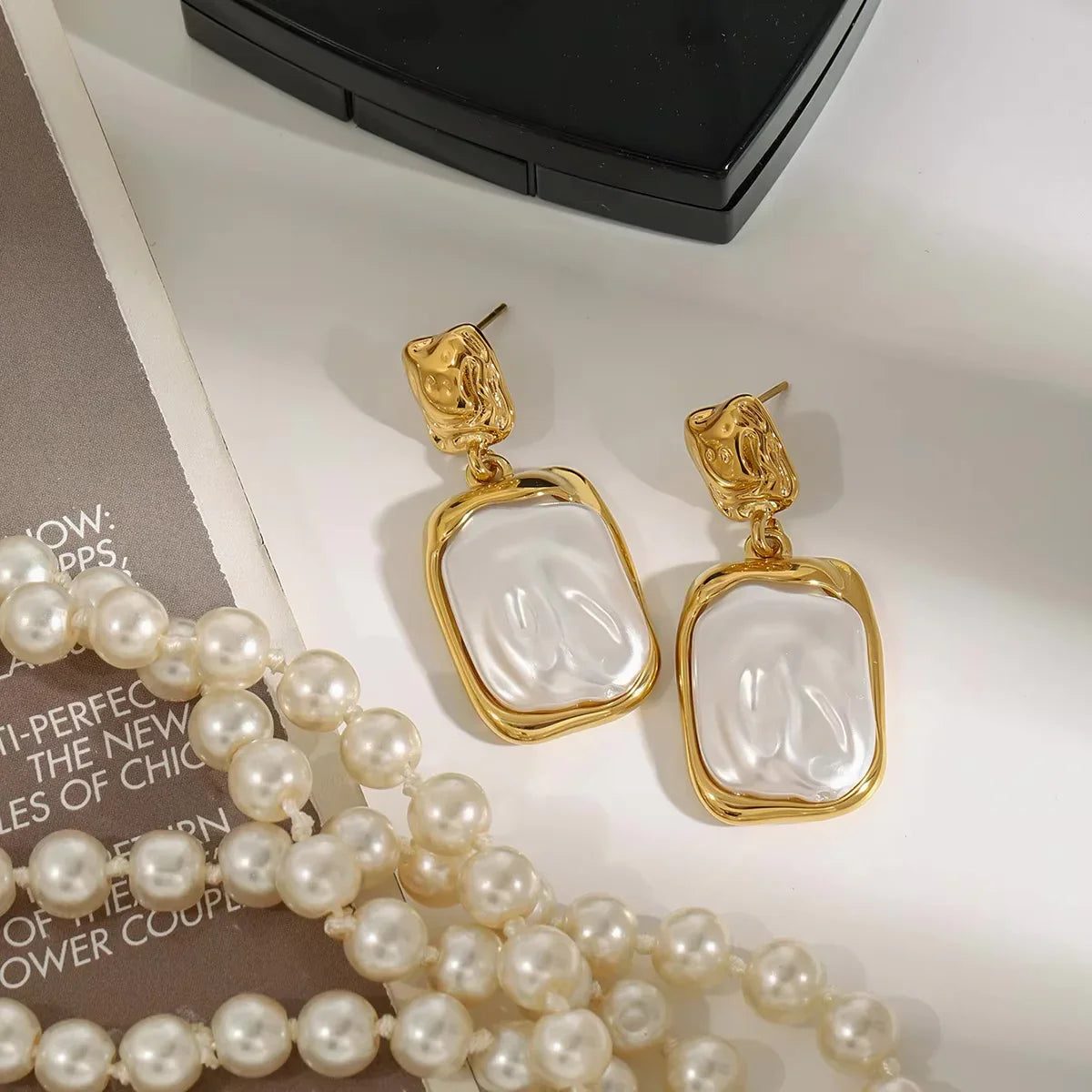 Maren Freshwater Pearl Earrings