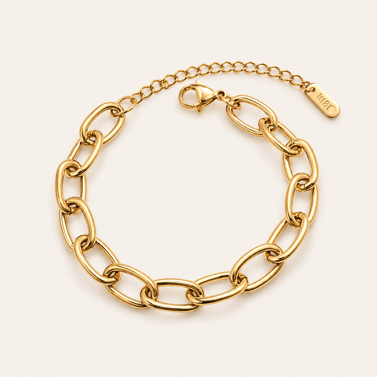 Capri Paperclip Bracelet