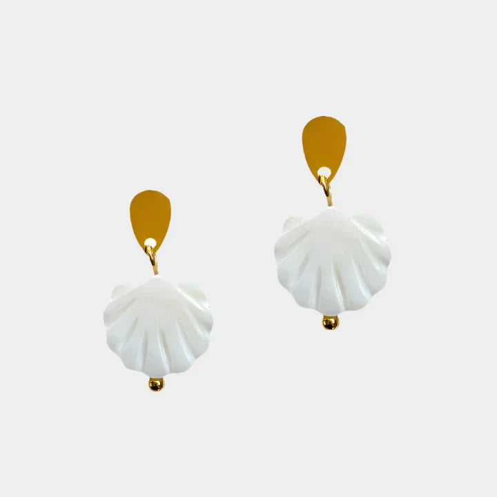 Lina Scallop Earrings