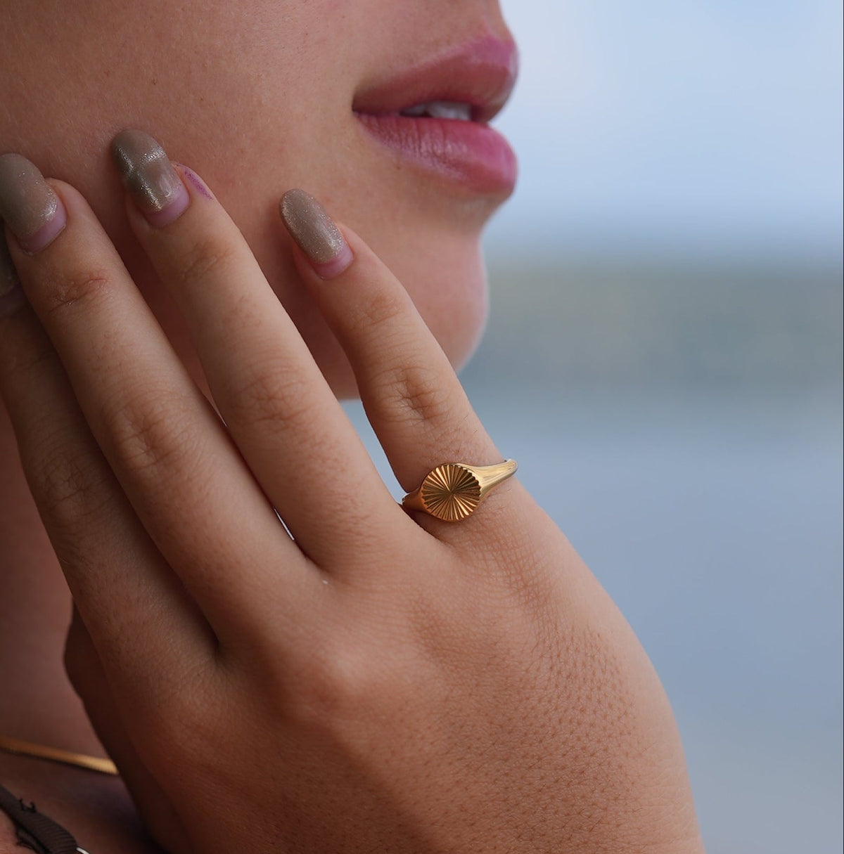Soleil Sunburst Ring