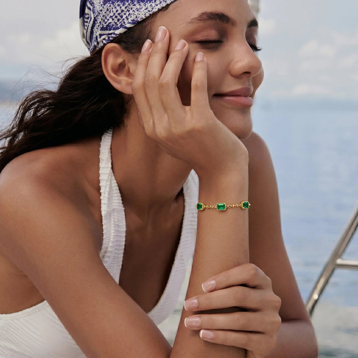 Esme Green Bracelet