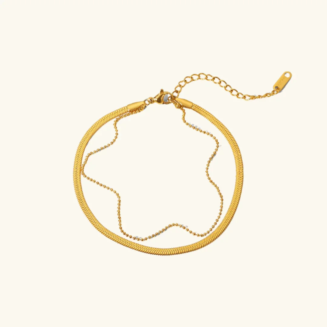 Neve Gold Anklet