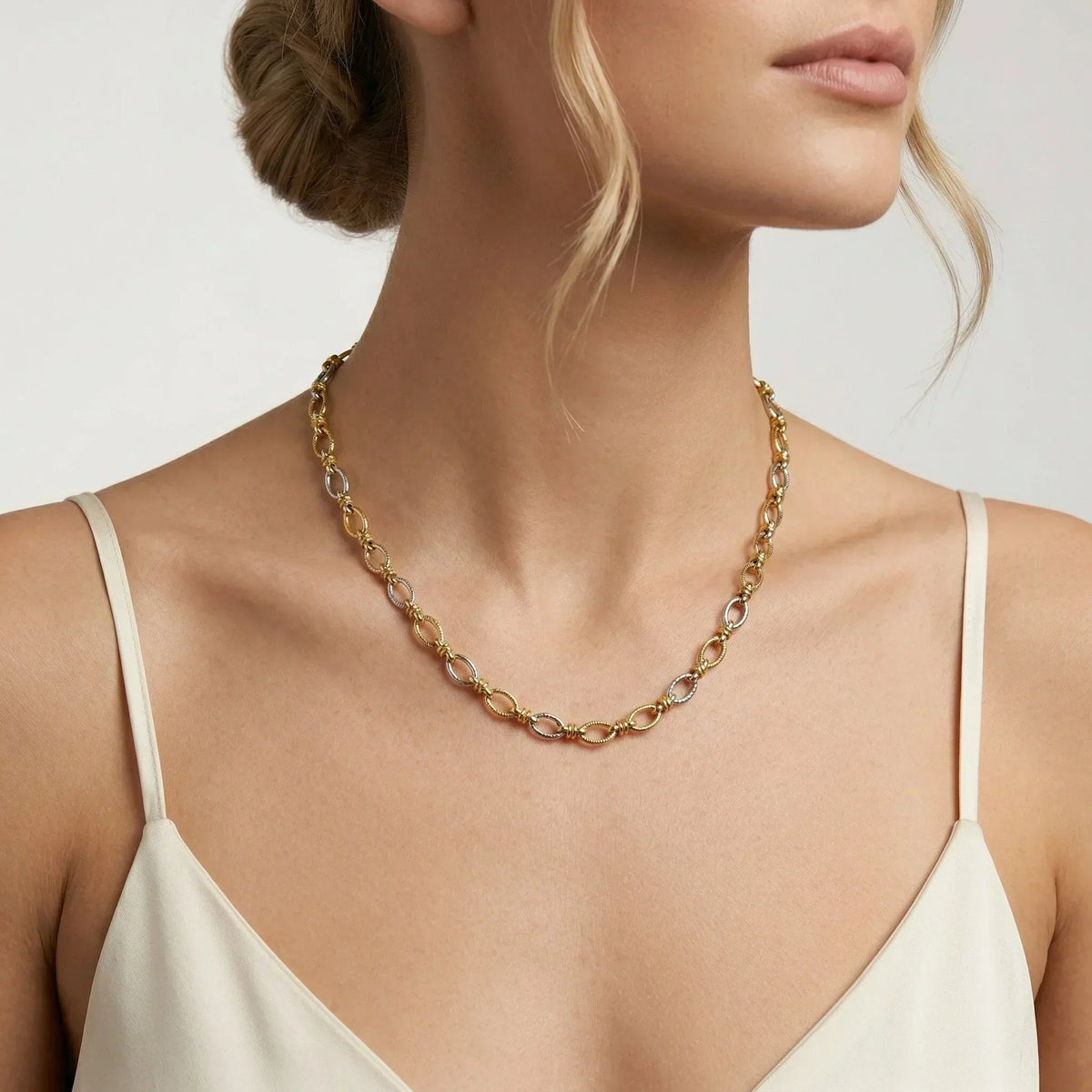 Endellion Two Tone Necklace