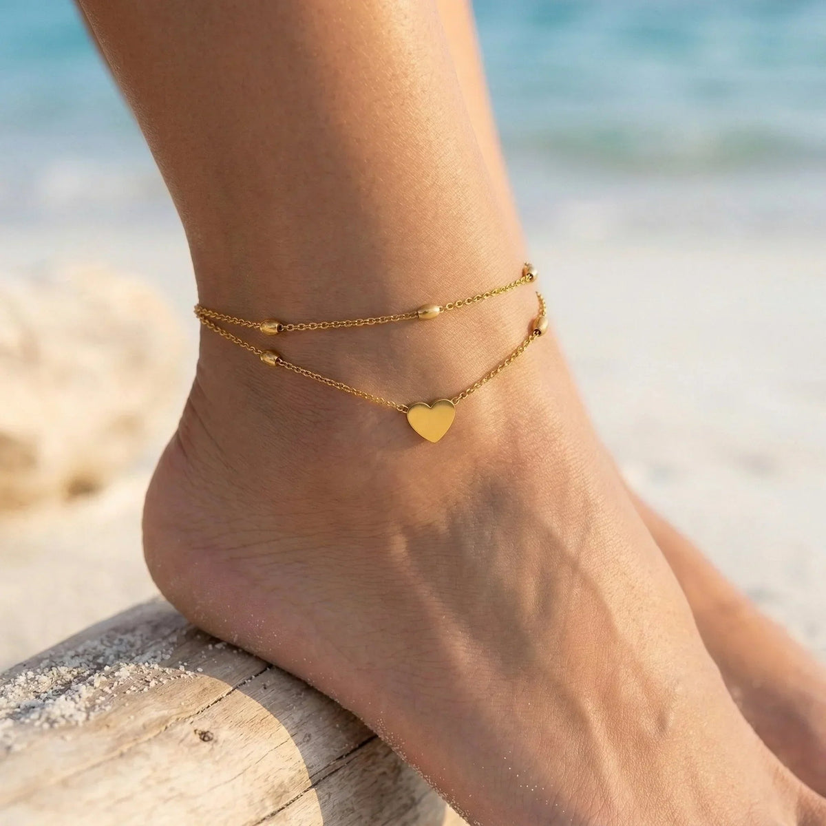 Verlaine Gold Anklet
