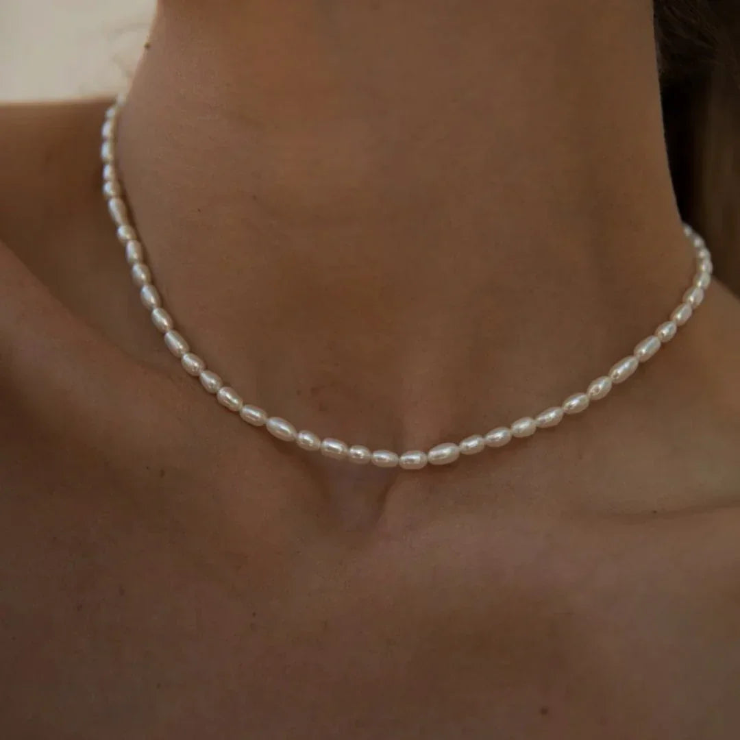 Domitia Freshwater Pearl Choker