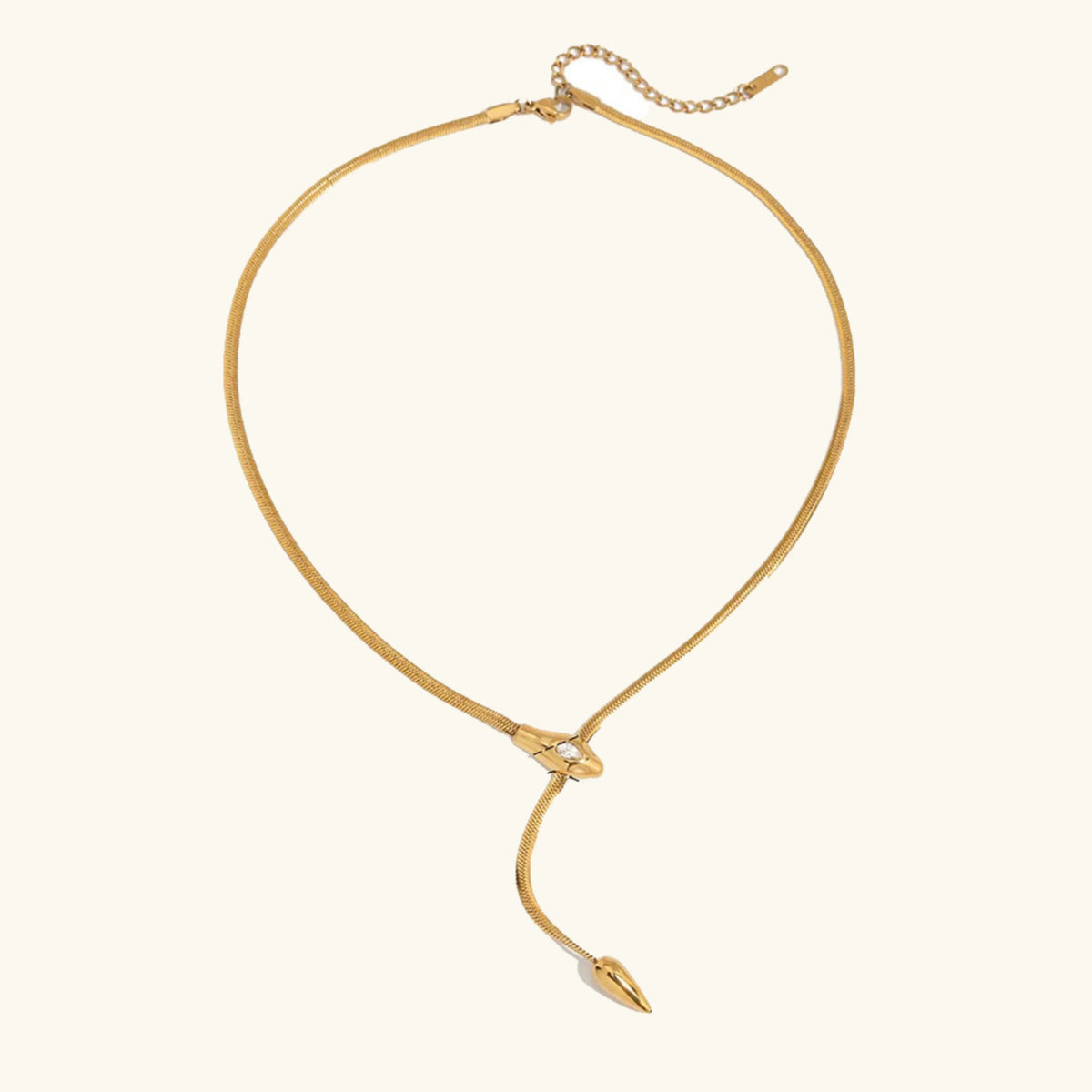 Selwyn Gold Serpentine Pendant