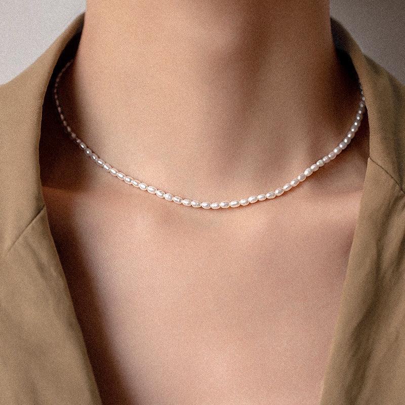 Domitia Freshwater Pearl Choker