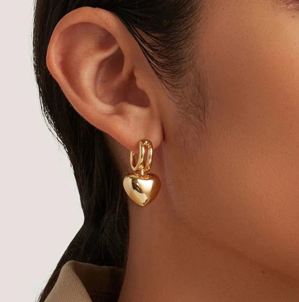 Rosa Gold Earrings