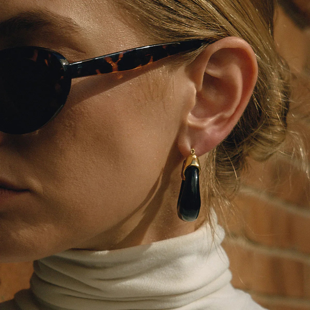 Perpetua Chunky Enamel Hoops