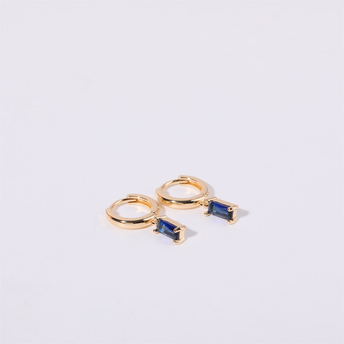Ivy Birthstone Huggies