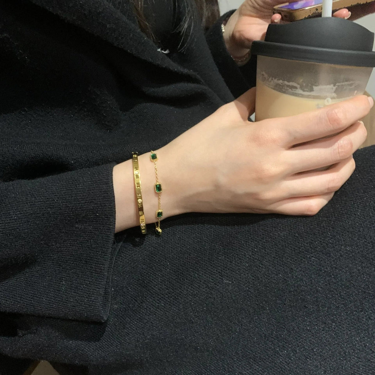 Esme Green Bracelet