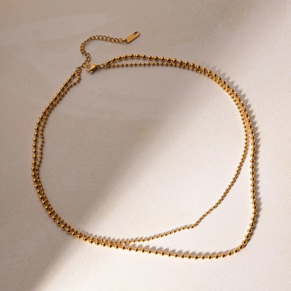 Anouk Layered Ball Chain Necklace