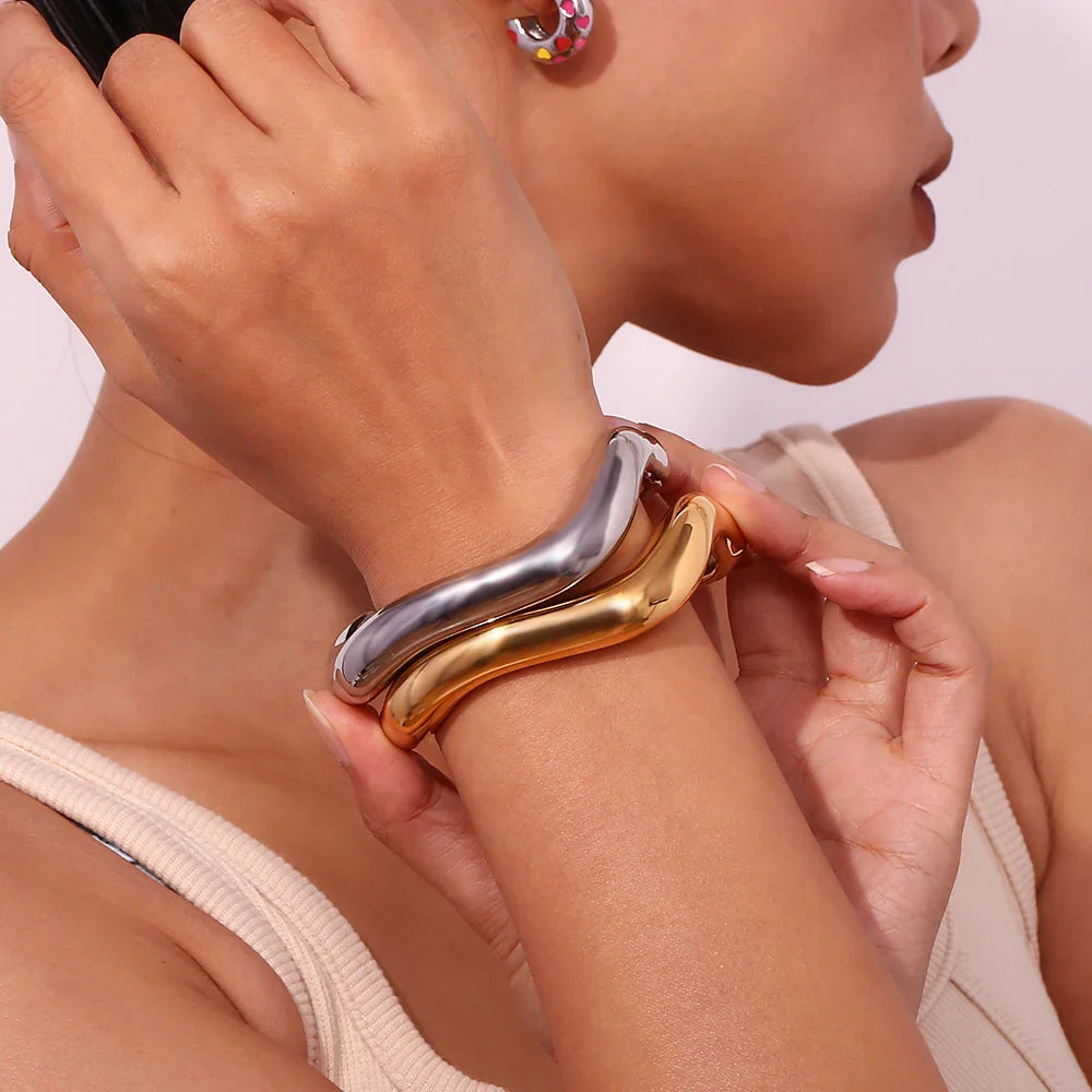 Indira Asymmetrical Bangle