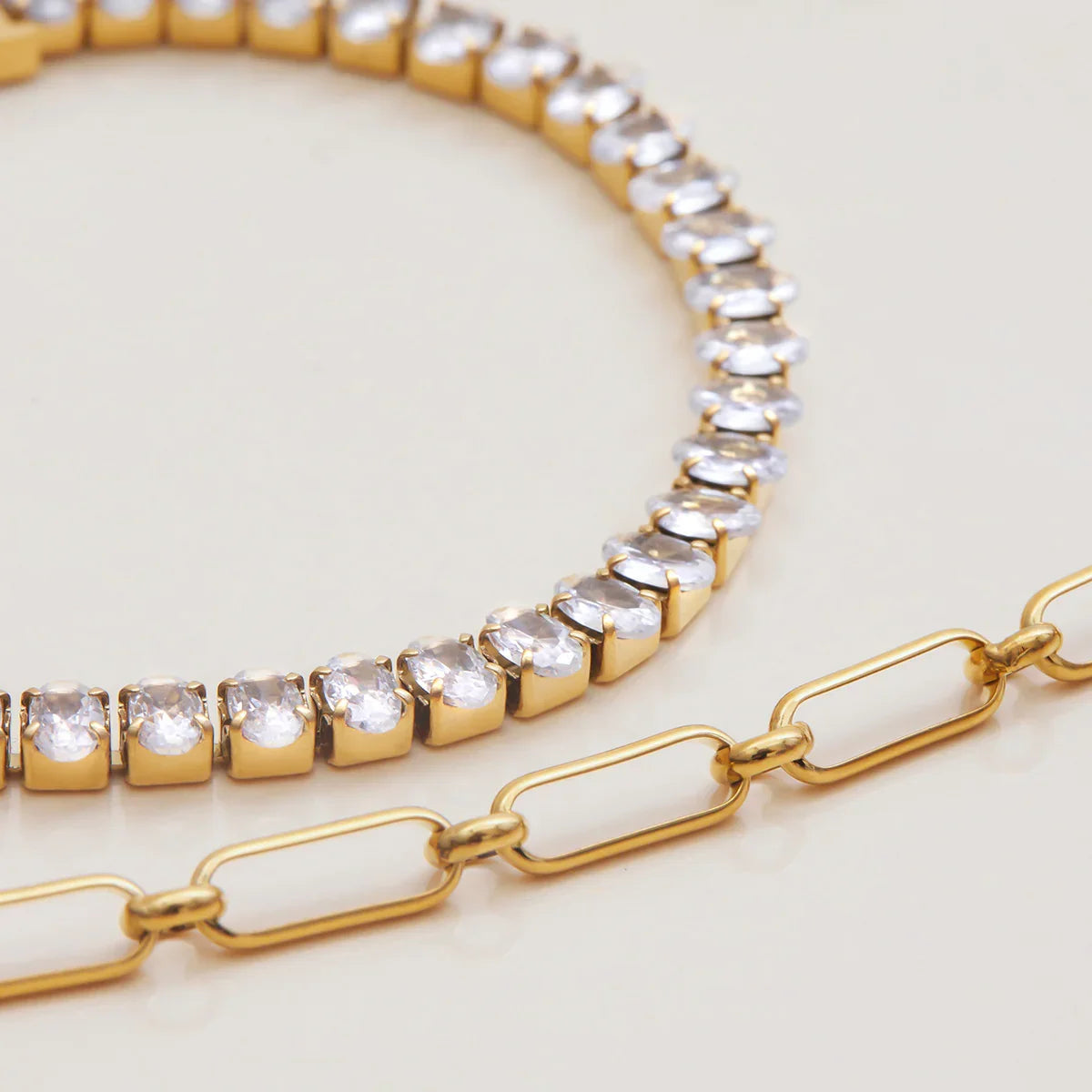 Estella Oval Cut Tennis Bracelet