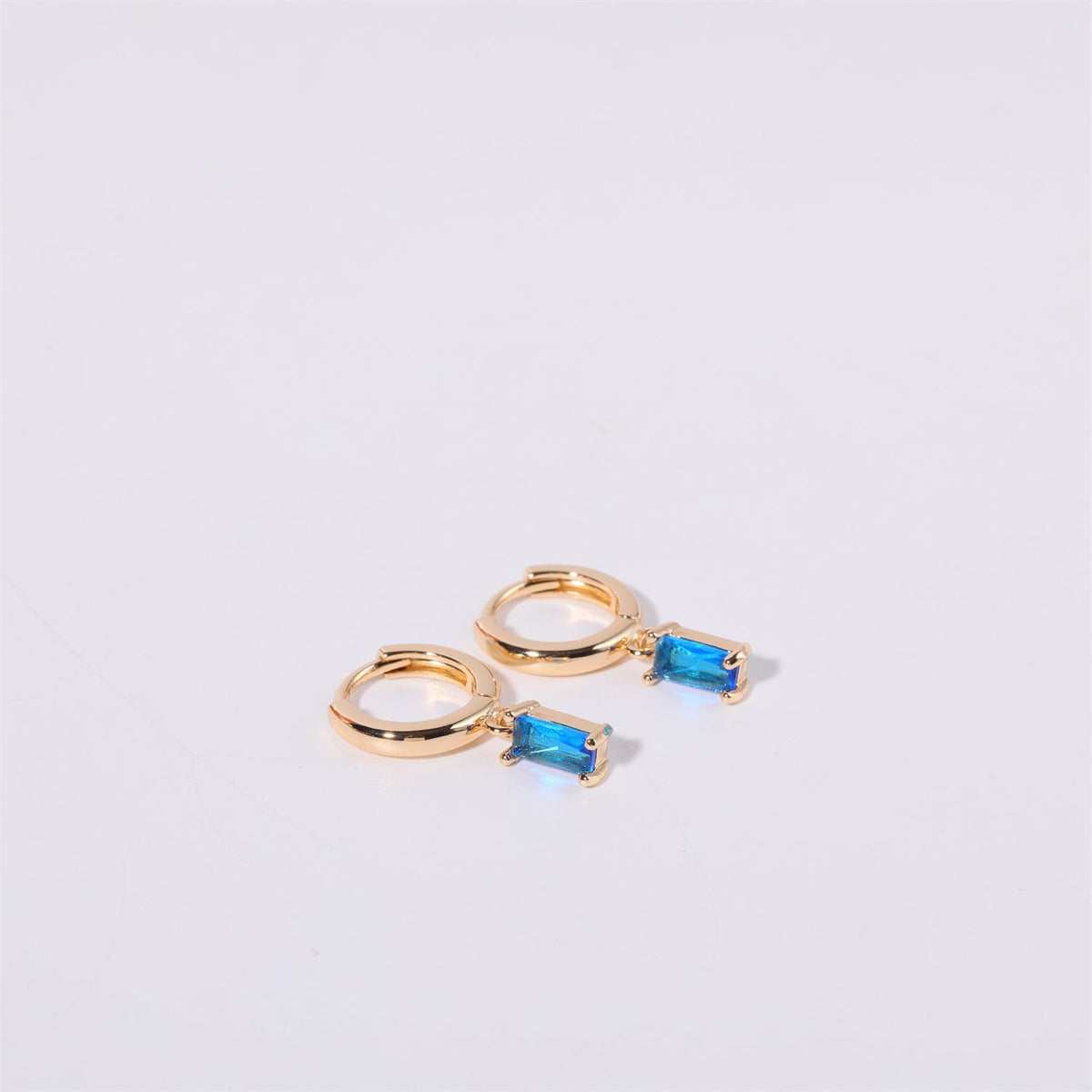 Ivy Birthstone Huggies