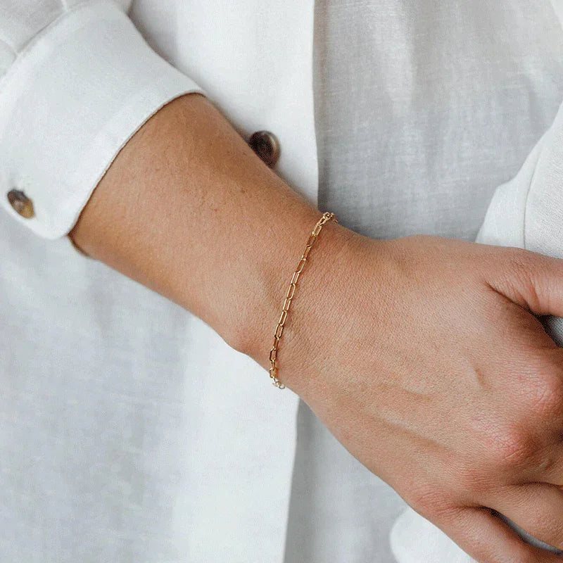 Colette Paperclip Chain Bracelet