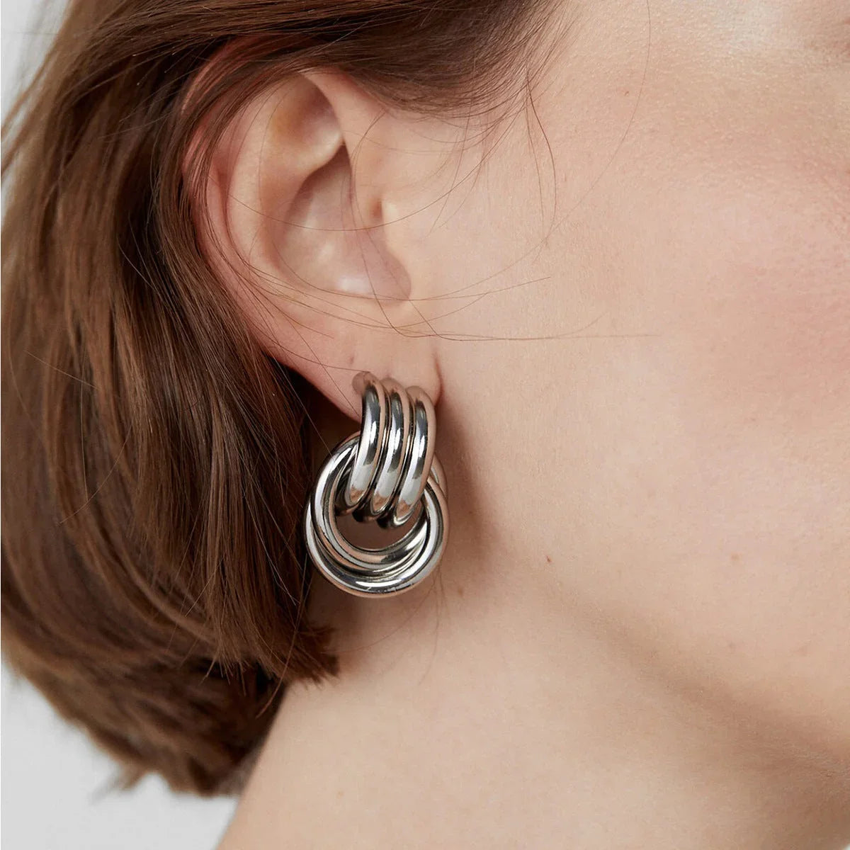 Noelle Layered Hoops