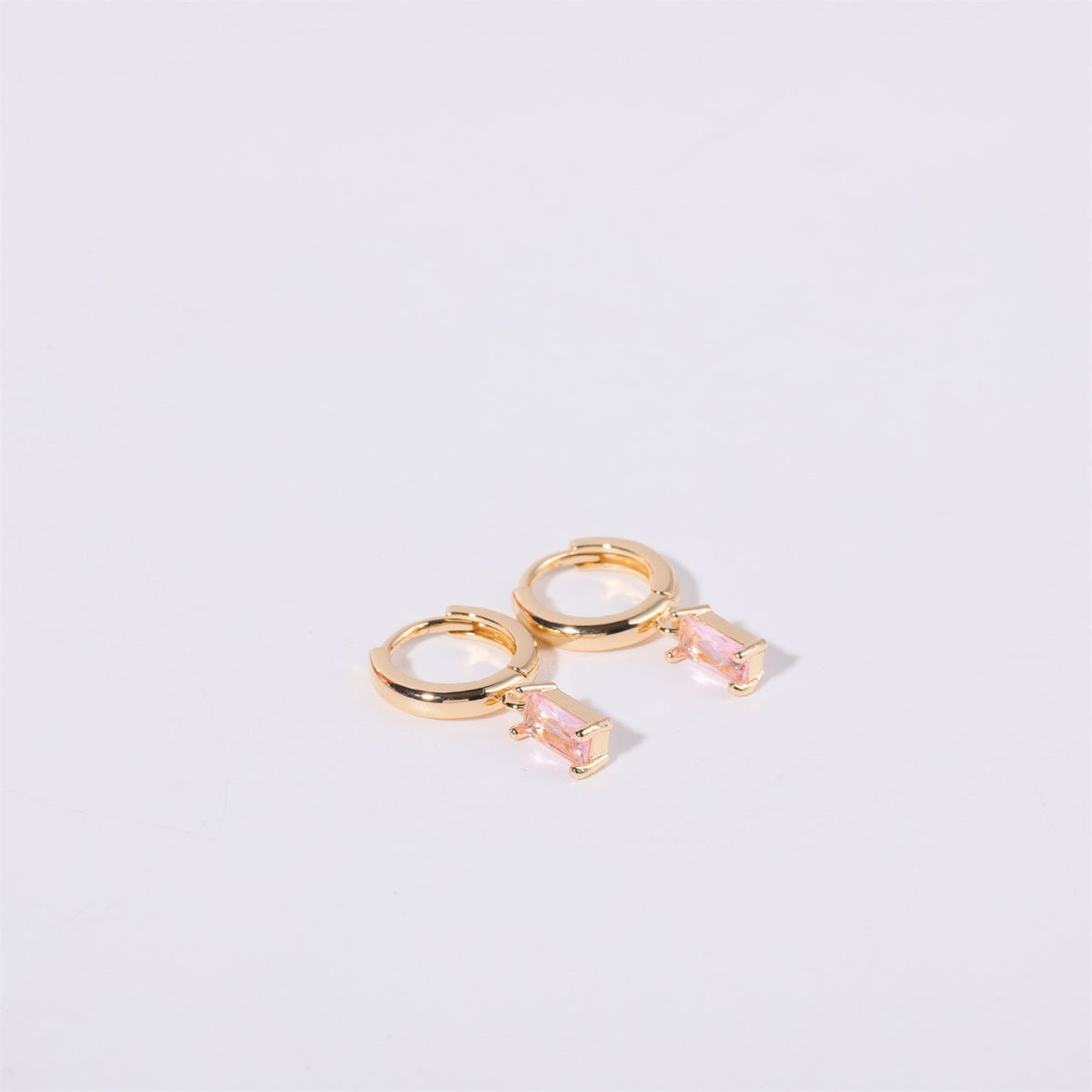 Ivy Birthstone Huggies
