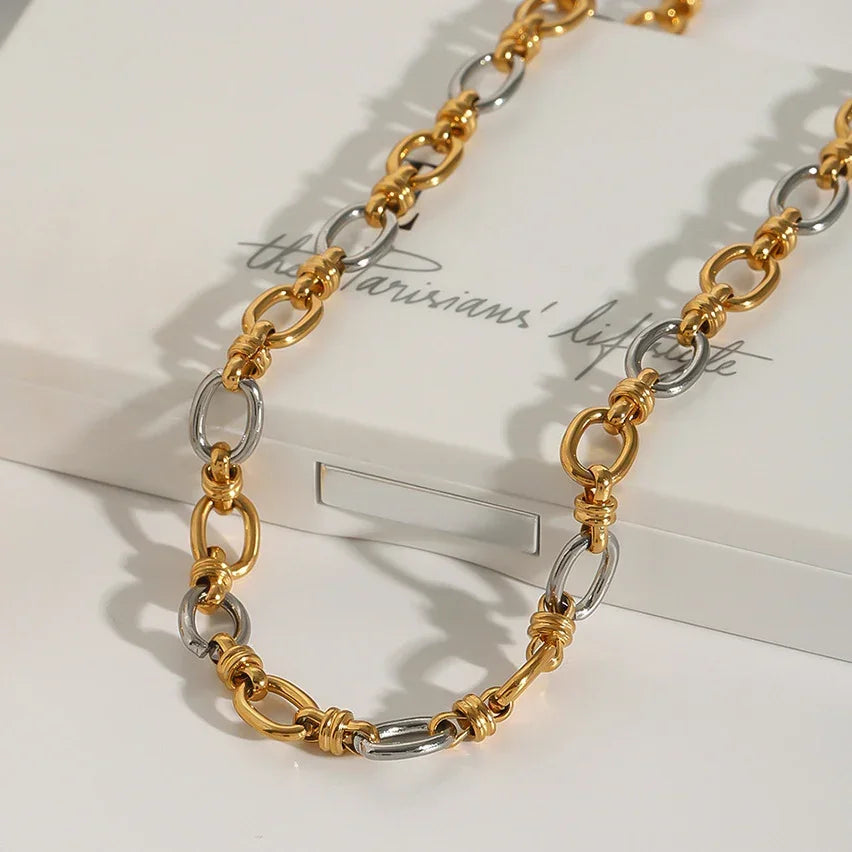 Endellion Two Tone Necklace