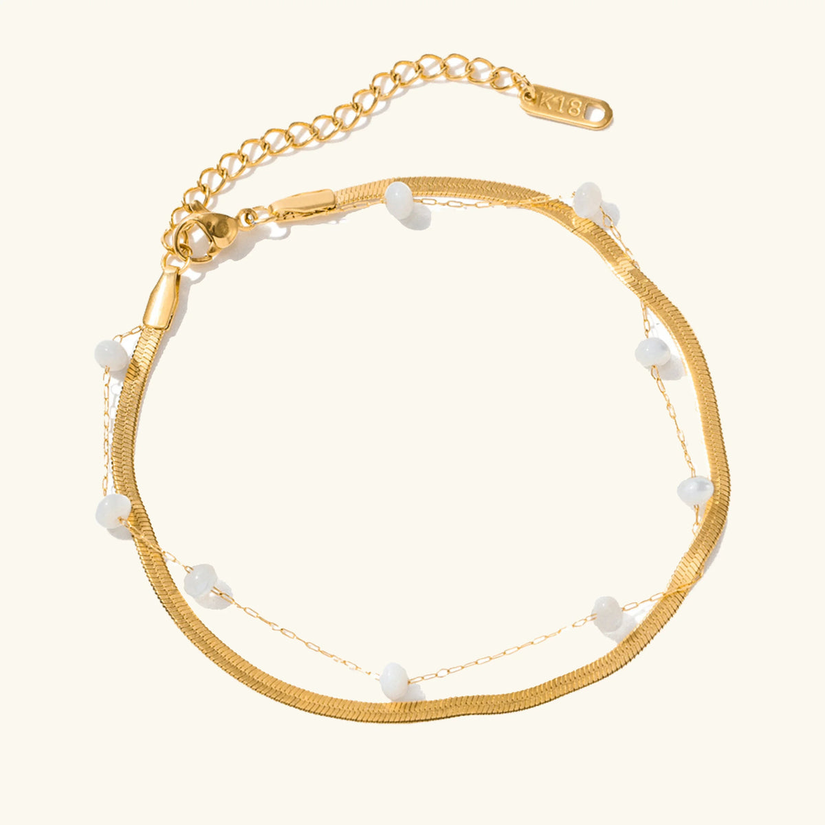 Coquette Freshwater Pearl Anklet