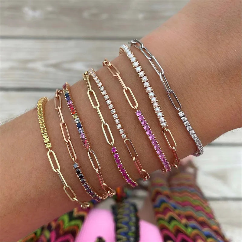 Faye Tennis Bracelet