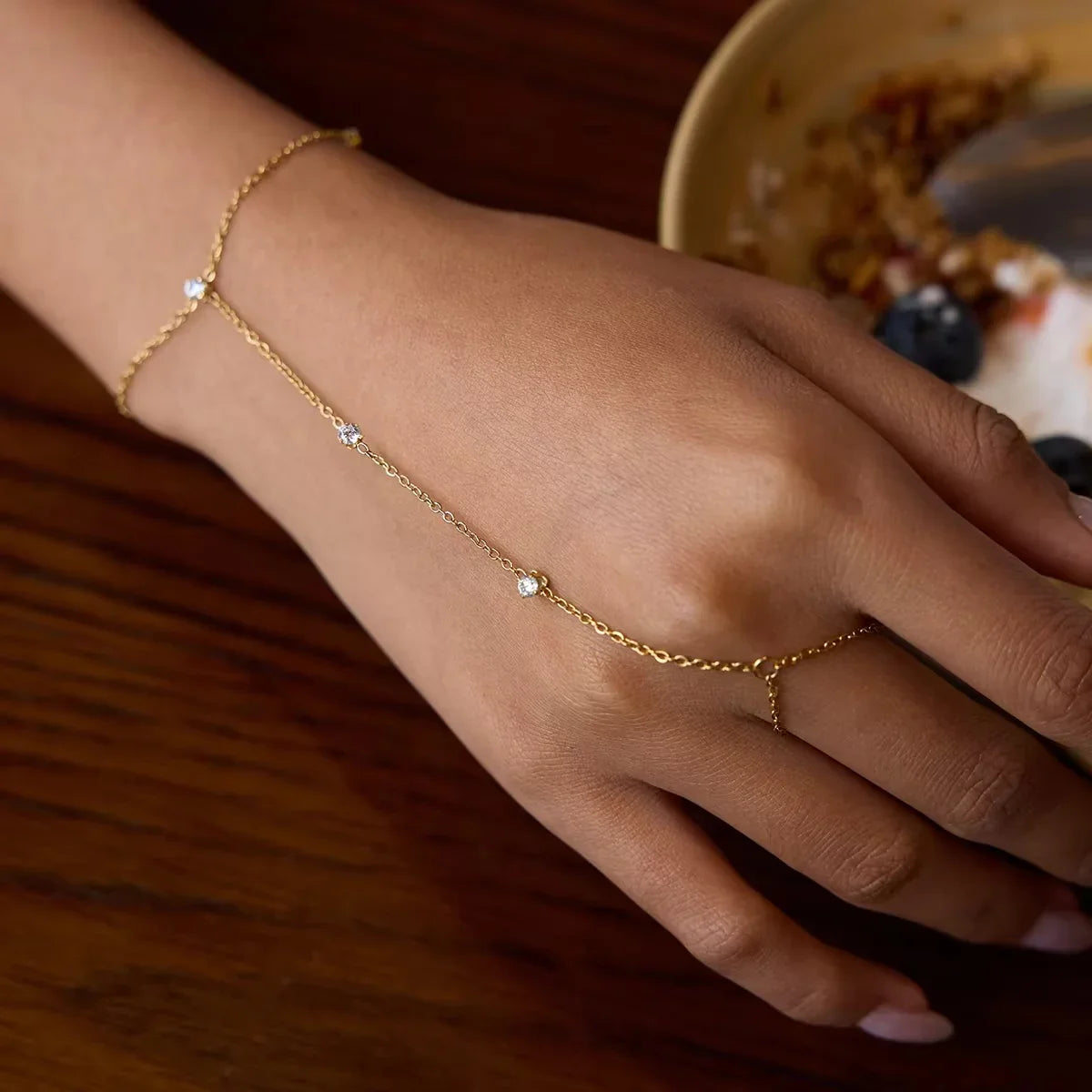 Lorelei Diamond Hand Chain