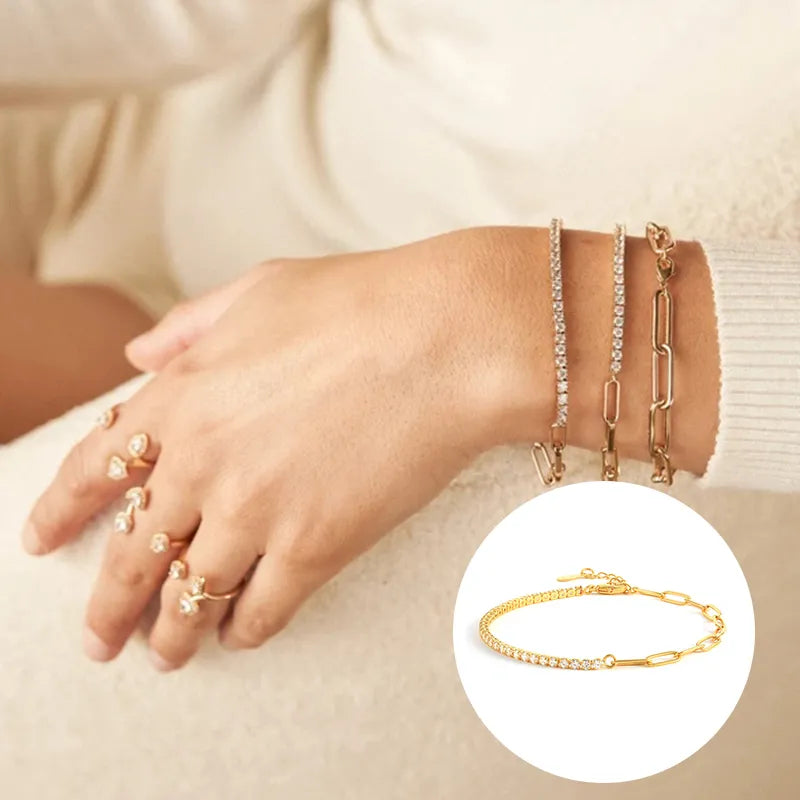 Faye Tennis Bracelet