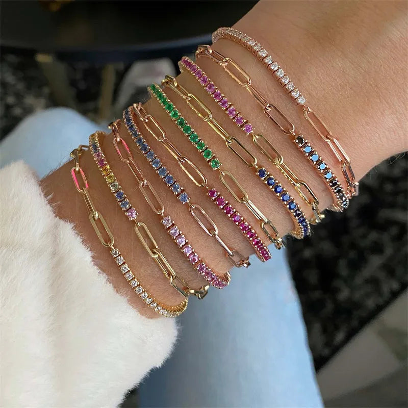 Faye Tennis Bracelet