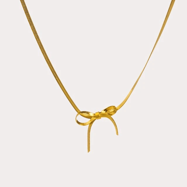 Margaux Bow Necklace