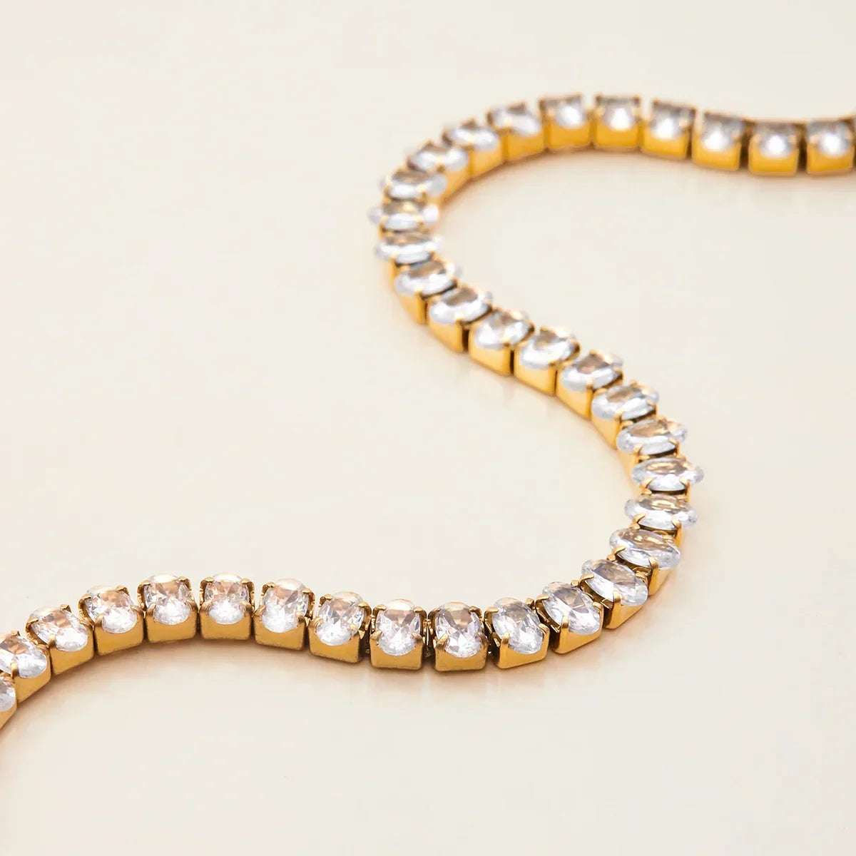 Estella Oval Cut Tennis Bracelet