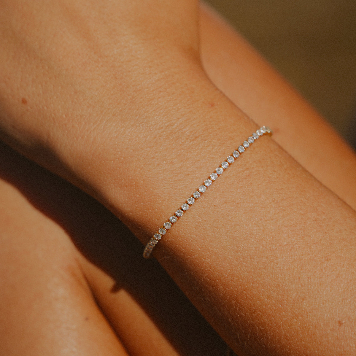Mae Tennis Bracelet