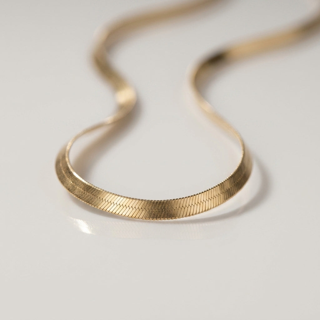 Camille Herringbone Necklace