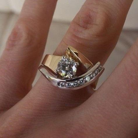 Mirella Two-Tone Ring