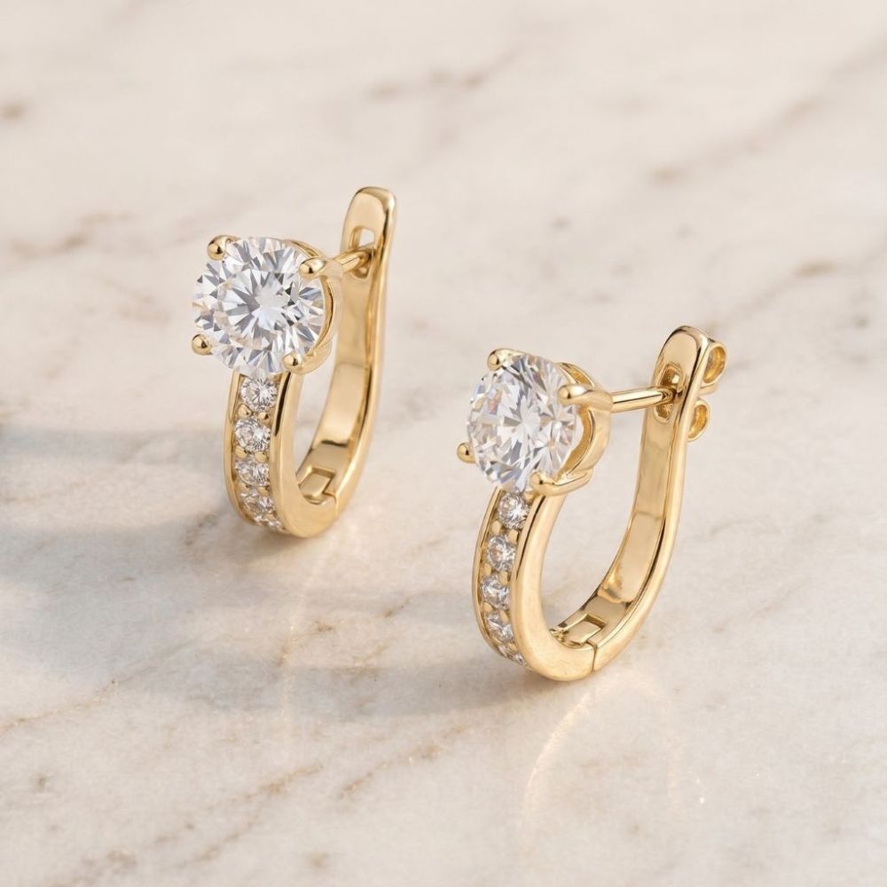 Margot Huggie Earrings