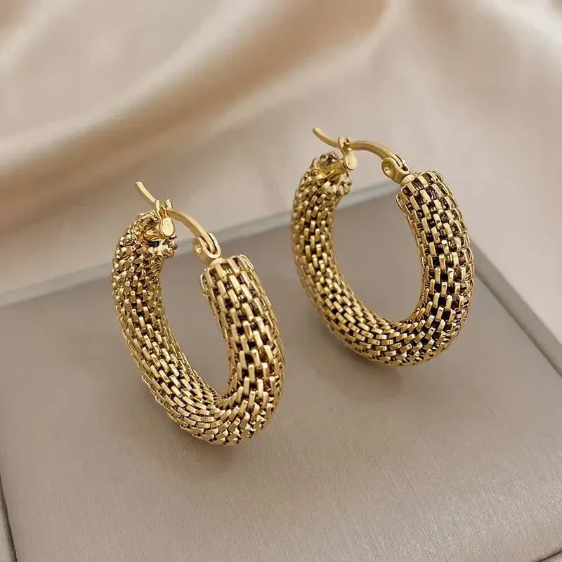 Marée Gold Hoops
