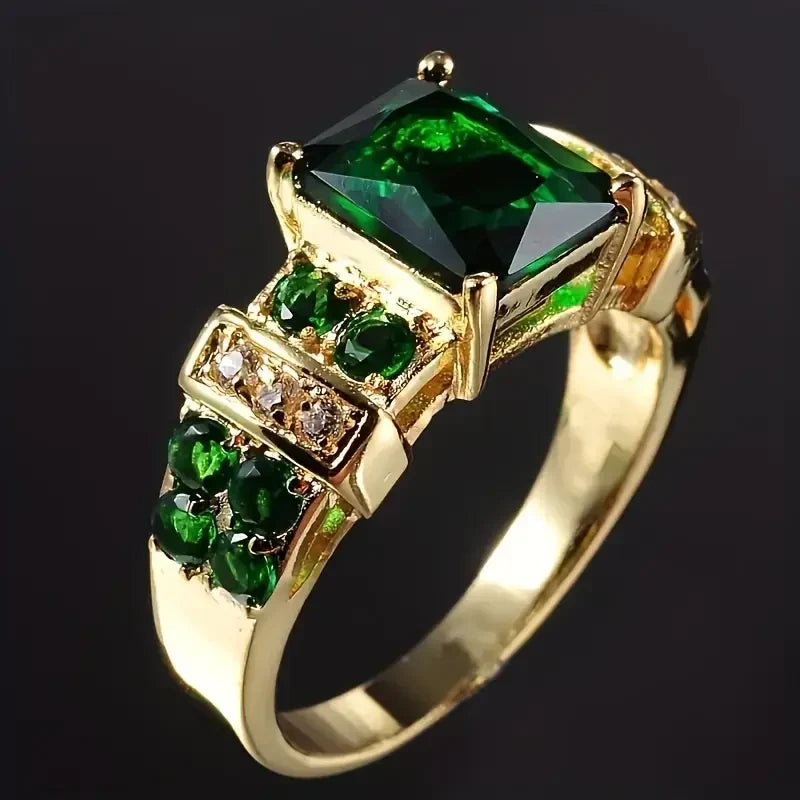 Esmé Emerald Ring