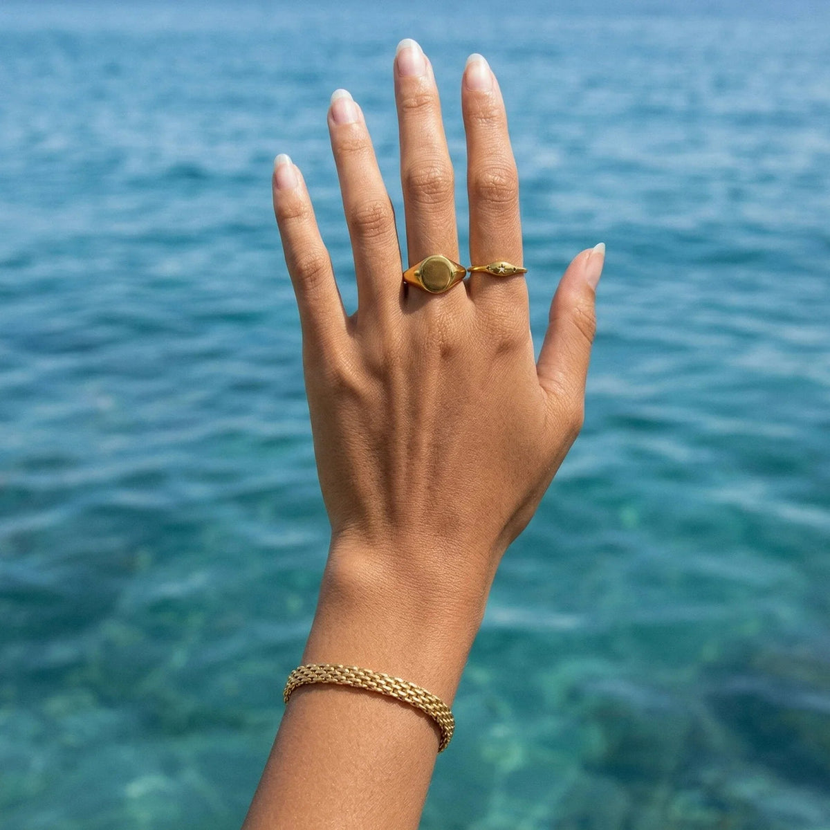 Araminta Gold Chain Bracelet